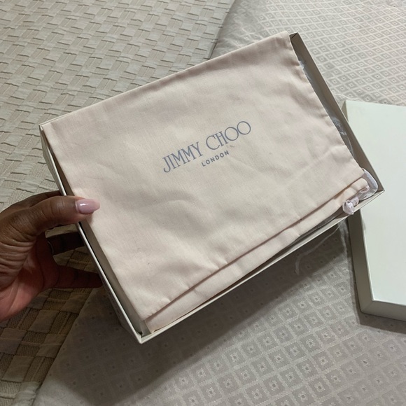 Jimmy Choo shoes. Wore on my wedding day. - Picture 3 of 8